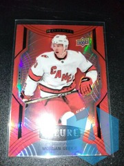 Morgan Geekie 2020-21 Upper Deck Allure Rookie SP Red Rainbow #119 RC